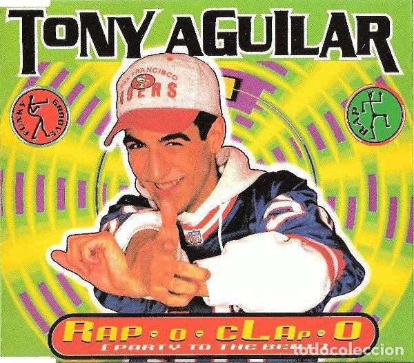 Music CDs: Tony Aguilar &ndash; Rap - O - Clap - O (Party To The Beat) (CD, Blanco Y Negro BNCD 729)