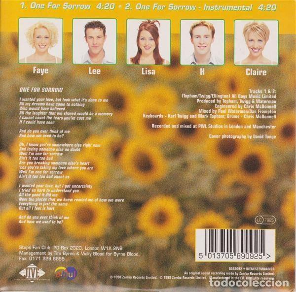 CDs de m&uacute;sica: Steps &ndash; One For Sorrow (CD, Jive 0589092) - Foto 2
