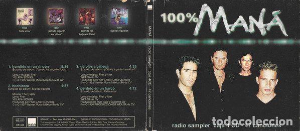 CDs de m&uacute;sica: Man&aacute; &ndash; 100% Man&aacute; (CD, WEA SP 095W) - Foto 2