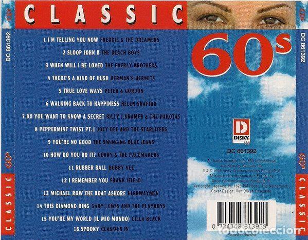 CDs de m&uacute;sica: Various &ndash; Classic 60s (CD, Disky HR 861382) - Foto 7