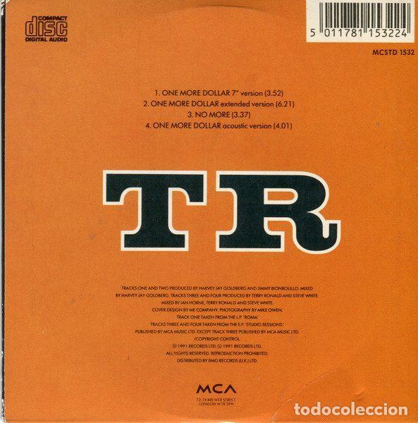 CDs de m&uacute;sica: Terry Ronald &ndash; One More Dollar (CD, MCA Records MCSTD 1532) - Foto 2