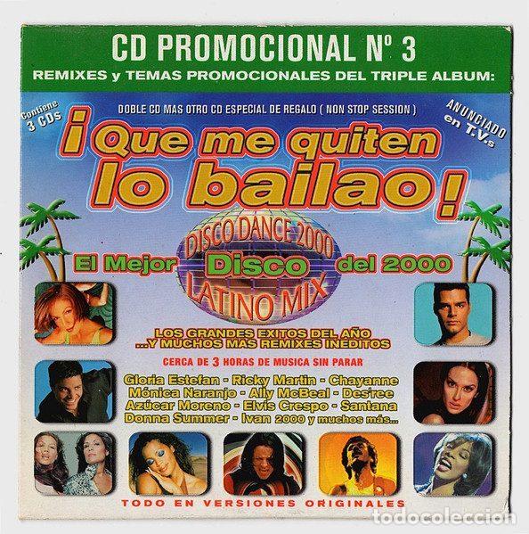 CDs de m&uacute;sica: Various &ndash; &iexcl;Que Me Quiten Lo Bailao! (CD, Epic CD PROMO 3)