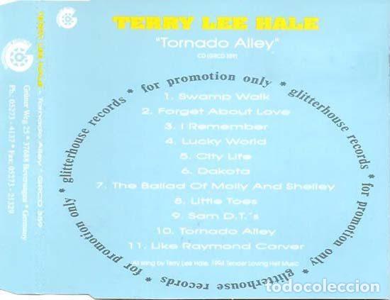CD de M&uacute;sica: Terry Lee Hale &ndash; Tornado Alley (CD, Glitterhouse Records GRCD 359)