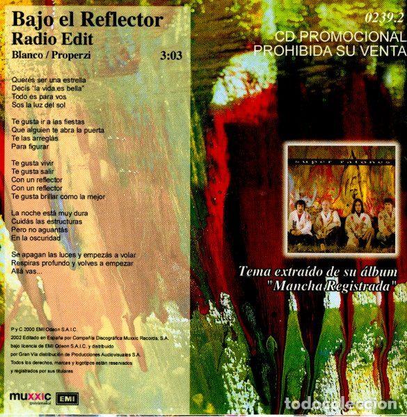 CDs de m&uacute;sica: Super Ratones &ndash; Bajo El Reflector (CD, EMI 0239.2) - Foto 2