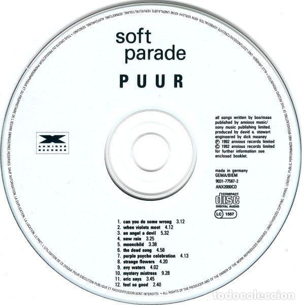 CDs de m&uacute;sica: Soft Parade &ndash; Puur (CD, Anxious Records ANX2000CD) - Foto 3