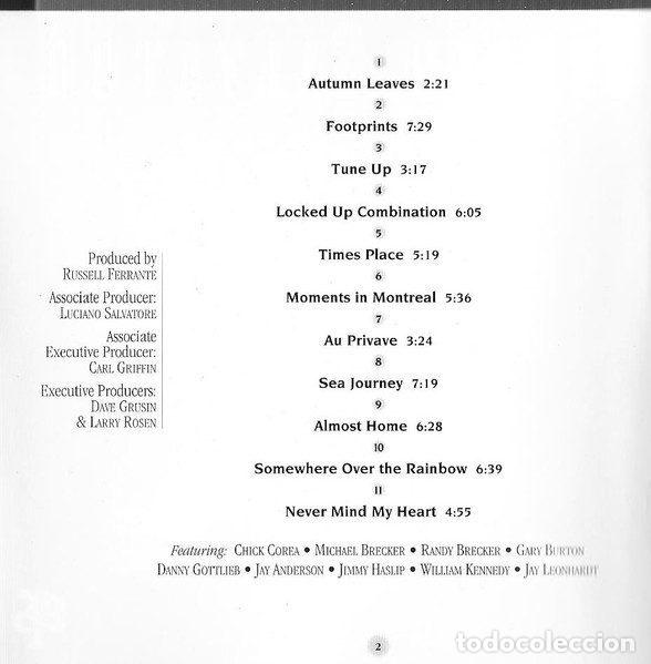 CDs de m&uacute;sica: Sergio Salvatore &ndash; Tune Up (CD, GRP 97632) - Foto 2