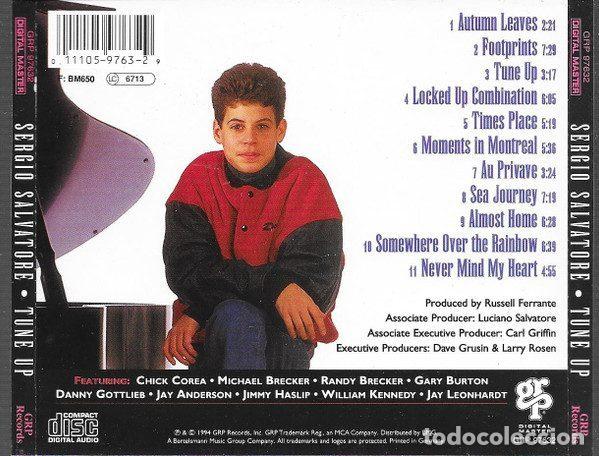 CDs de m&uacute;sica: Sergio Salvatore &ndash; Tune Up (CD, GRP 97632) - Foto 10