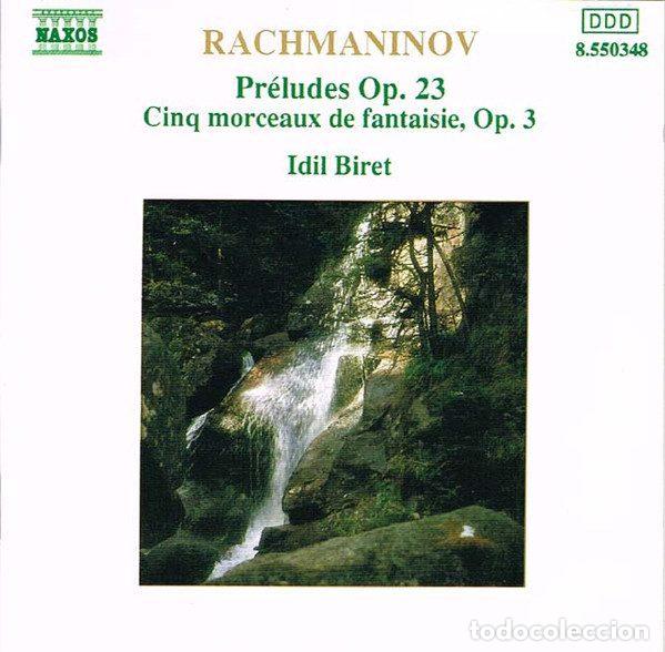 CD de M&uacute;sica: Rachmaninoff : Idil Biret &ndash; Pr&eacute;ludes Op. 23 / Cinq Morceaux De Fantasie, Op. 3 (CD, Naxos 8.550348)