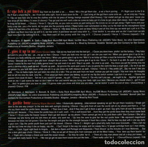 CDs de m&uacute;sica: Sean Paul &ndash; The Trinity (CD, Atlantic 7567-93532-2) - Foto 4