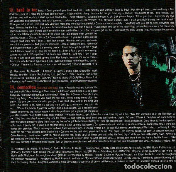 CDs de m&uacute;sica: Sean Paul &ndash; The Trinity (CD, Atlantic 7567-93532-2) - Foto 8