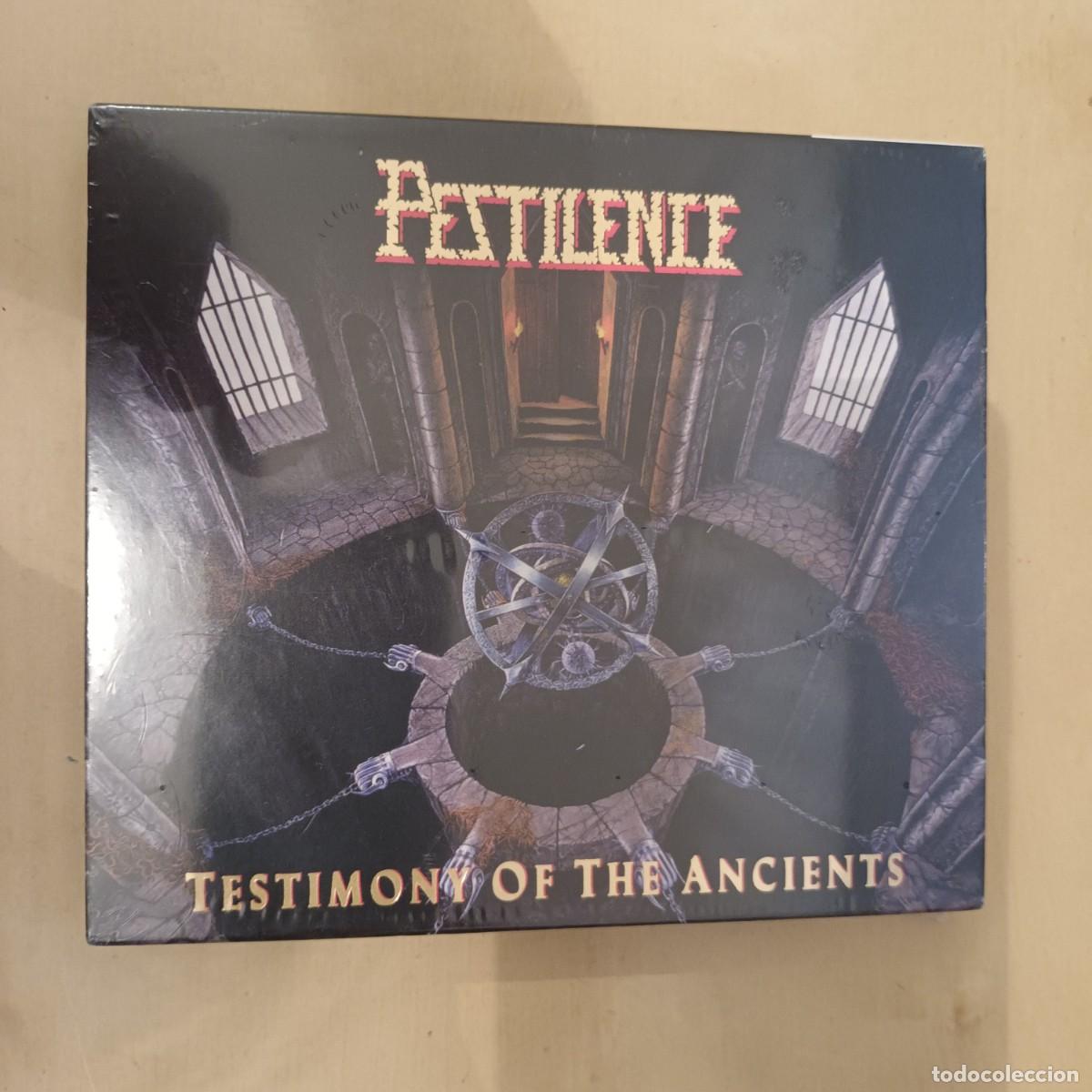 CDs de m&uacute;sica: Pestilence , Testimony Of The Ancients , CD 2017 Nuevo precintado. Progresive Technicsl Death Metal