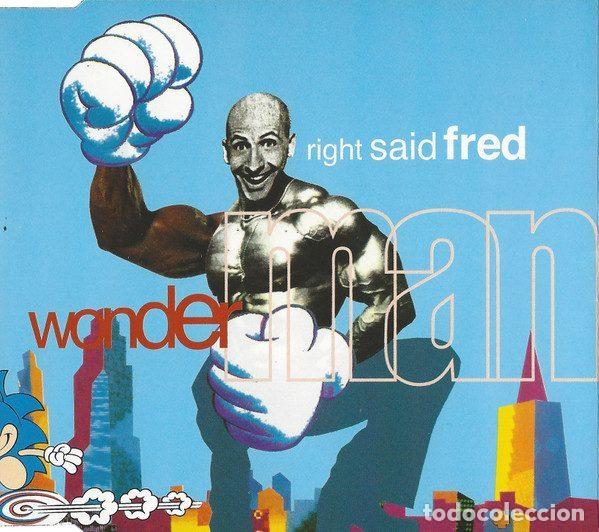 CDs de m&uacute;sica: Right Said Fred &ndash; Wonderman (CD, Tug Records CD SNOG 9)