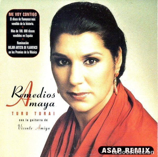 CDs de Musique: Remedios Amaya &ndash; Turu Turai (ASAP Remix) (CD, Hispavox PE 98021)
