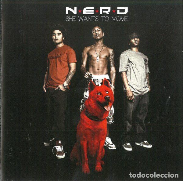 CDs de m&uacute;sica: N*E*R*D &ndash; She Wants To Move (CD, Virgin VUSDX 284)