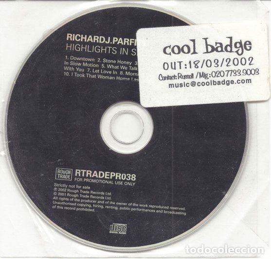 CD de M&uacute;sica: Richard J. Parfitt &ndash; Highlights In Slow Motion (CD, Rough Trade RTRADEPR038)