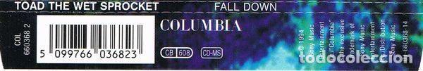 CDs de m&uacute;sica: Toad The Wet Sprocket &ndash; Fall Down (CD, Columbia COL 660368 2) - Foto 2