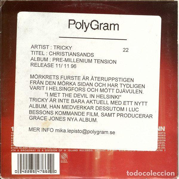 CDs de m&uacute;sica: Tricky &ndash; Christiansands (CD, 4th & Broadway BRCDT 340) - Foto 2
