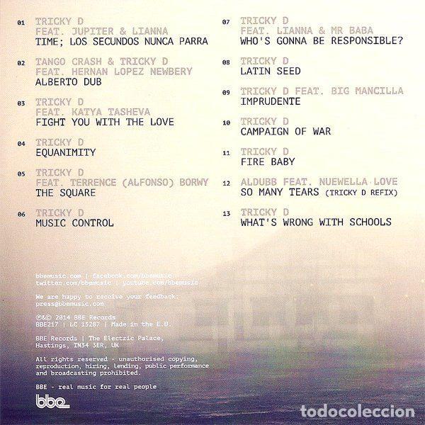 CDs de m&uacute;sica: Bagar Aka Tricky D &ndash; Equanimity (CD, BBE BBE217) - Foto 2