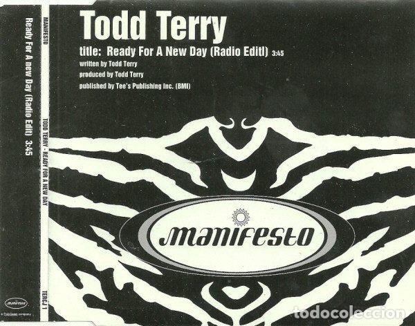 Music CDs: Todd Terry &ndash; Ready For A New Day (CD, Manifesto TERCJ 1)