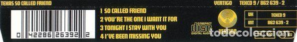 CDs de m&uacute;sica: Texas &ndash; So Called Friend (CD, Vertigo TEXCD 9) - Foto 2