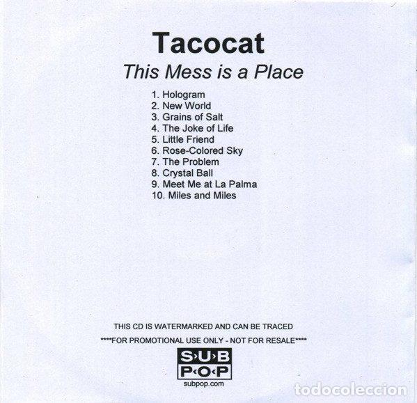 CDs de m&uacute;sica: Tacocat &ndash; This Mess Is A Place (CDr, Sub Pop none) - Foto 2