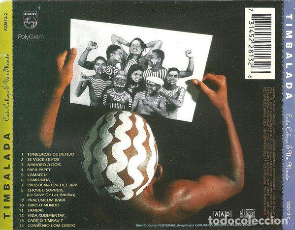CDs de m&uacute;sica: Timbalada &ndash; Cada Cabe&ccedil;a &Eacute; Um Mundo (CD, Philips 522813-2) - Foto 2
