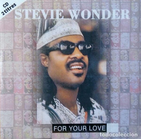 CD de M&uacute;sica: Stevie Wonder &ndash; For Your Love (CD, Motown 860 202-2)