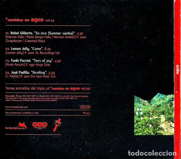 CDs de m&uacute;sica: Various &ndash; *Sonidos En Agua (CD, Horizontal Records PR 03114) - Foto 4