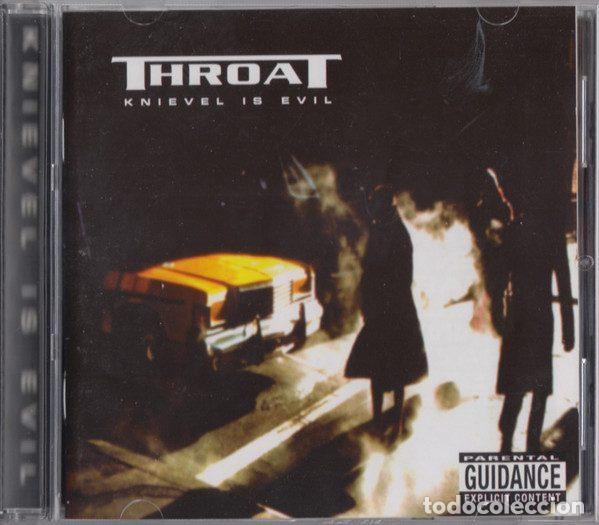 Music CDs: Throat &ndash; Knievel Is Evil (CD, Riverman Records RMR08CD)