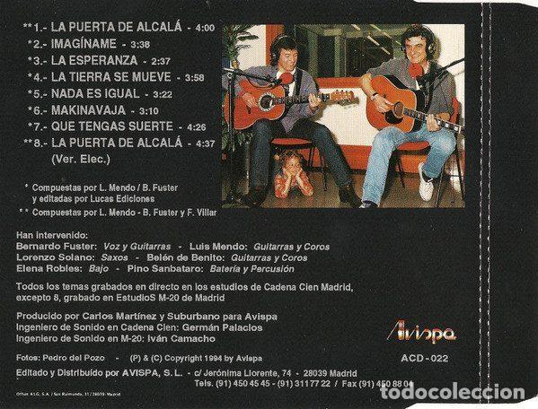 CDs de m&uacute;sica: Suburbano &ndash; La Puerta de Alcal&aacute; (CD, Avispa ACD-022) - Foto 2