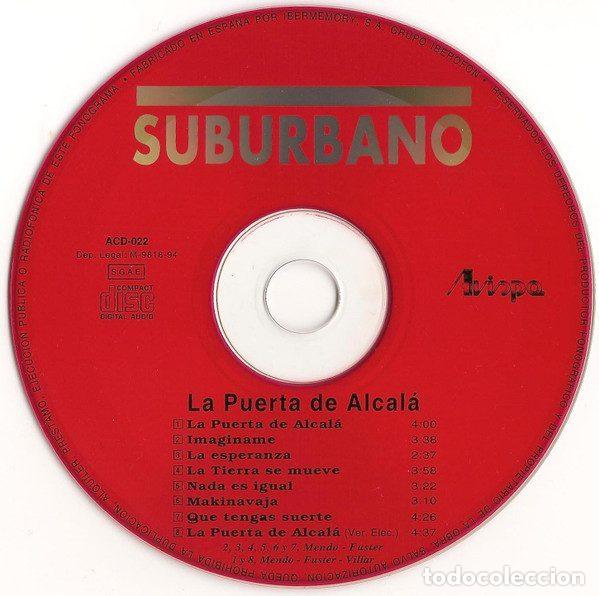 CDs de m&uacute;sica: Suburbano &ndash; La Puerta de Alcal&aacute; (CD, Avispa ACD-022) - Foto 3