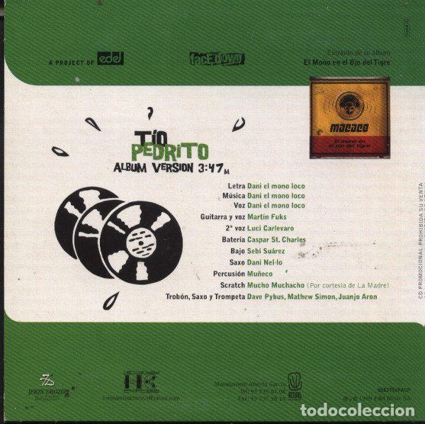 CDs de m&uacute;sica: Macaco &ndash; T&iacute;o Pedrito (CD, Edel 0083756FACP) - Foto 2