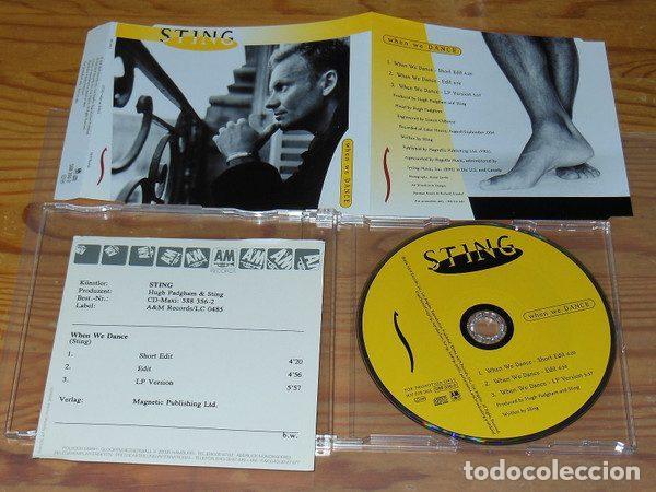 CDs de m&uacute;sica: Sting &ndash; When We Dance (CD, A&M Records 588 356-2) - Foto 2