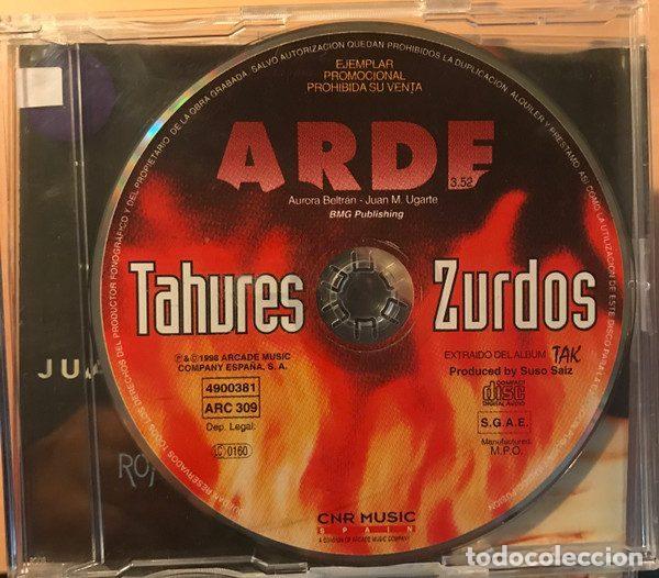 CD de M&uacute;sica: Tah&uacute;res Zurdos &ndash; Arde (CD, CNR Music 4900381)