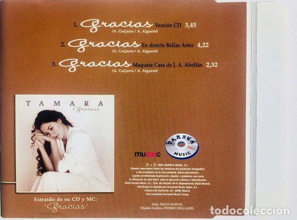 CDs de m&uacute;sica: Tamara &ndash; Gracias (CD, Muxxic DMSP 63013) - Foto 2