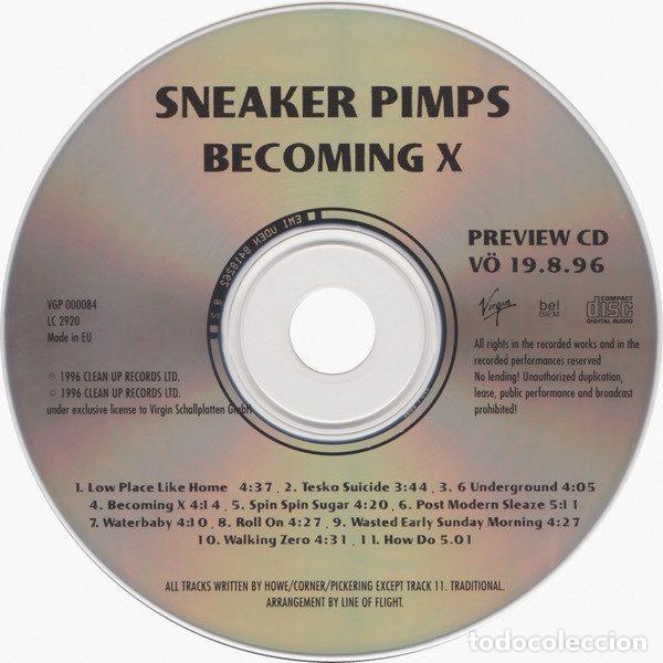 Musik-CDs: Sneaker Pimps &ndash; Becoming X (CD, Virgin VGP 00084)