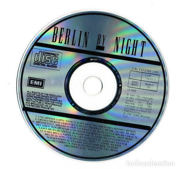 CDs de m&uacute;sica: Various &ndash; Berlin By Night (CD, EMI CDP 7 96331 2) - Foto 3