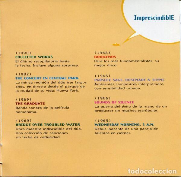 CDs de m&uacute;sica: Simon & Garfunkel &ndash; 16 Grandes &Eacute;xitos En Versi&oacute;n Original (CD, Star Records CD P0004) - Foto 7