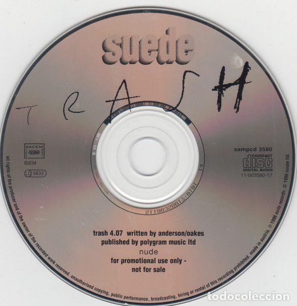 CDs de m&uacute;sica: Suede &ndash; Trash (CD, Nude Records SAMPCD 3580) - Foto 3