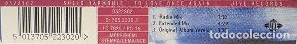 CDs de m&uacute;sica: Solid HarmoniE &ndash; To Love Once Again (CD, Jive 0522302) - Foto 2