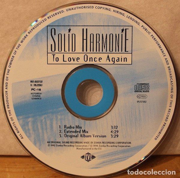 CDs de m&uacute;sica: Solid HarmoniE &ndash; To Love Once Again (CD, Jive 0522302) - Foto 4