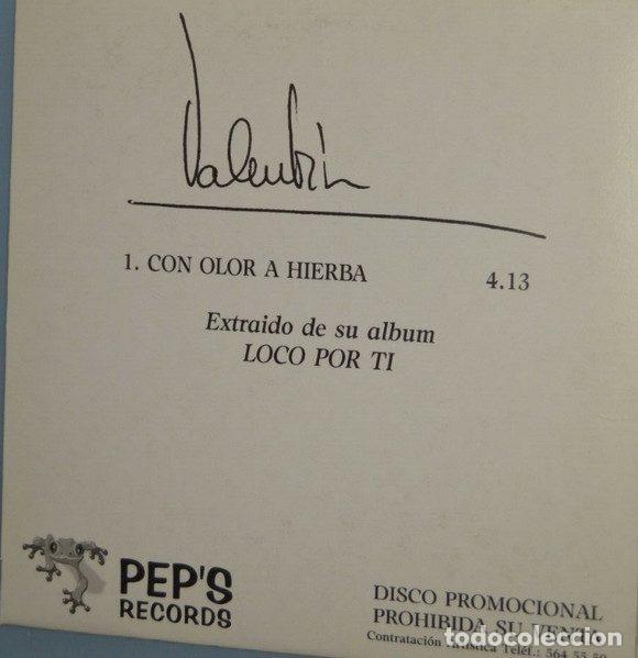 CDs de m&uacute;sica: Valentin &ndash; Con Olor A Hierba (CD, Peps Records none) - Foto 2