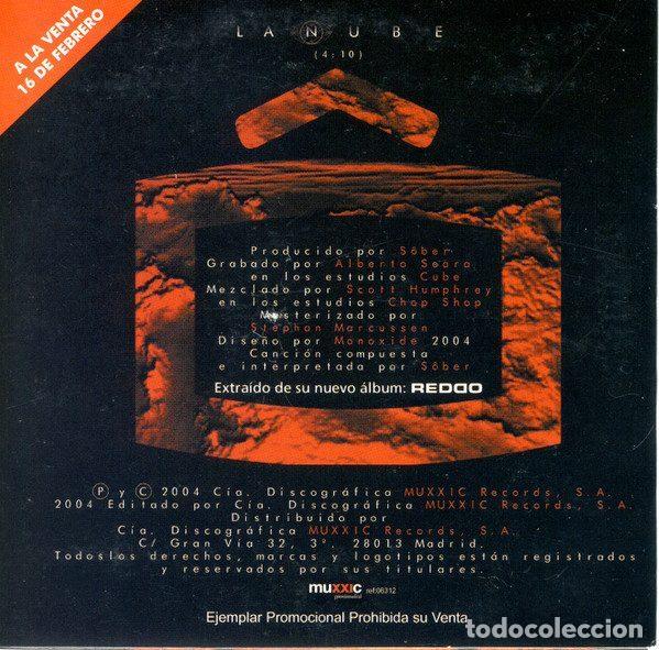 CDs de m&uacute;sica: S&ocirc;ber &ndash; La Nube (CD, Muxxic 06312) - Foto 2