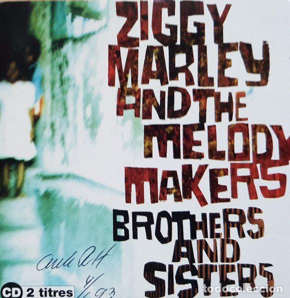 CD di Musica: Ziggy Marley And The Melody Makers &ndash; Brothers And Sisters (CD, Virgin ZIGEE 1)