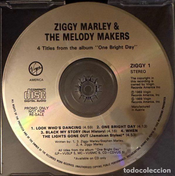 CD di Musica: Ziggy Marley And The Melody Makers &ndash; 4 Titles From The Album &rdquo;One Bright Day&rdquo; (CD, Virgin...