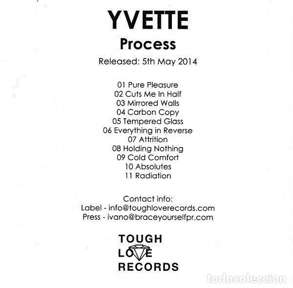 CDs de m&uacute;sica: Yvette &ndash; Process (CDr, Tough Love Records none) - Foto 2