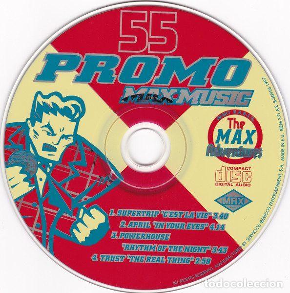 CDs de m&uacute;sica: Various &ndash; Promo Max 55 (CD, Max Music none) - Foto 3