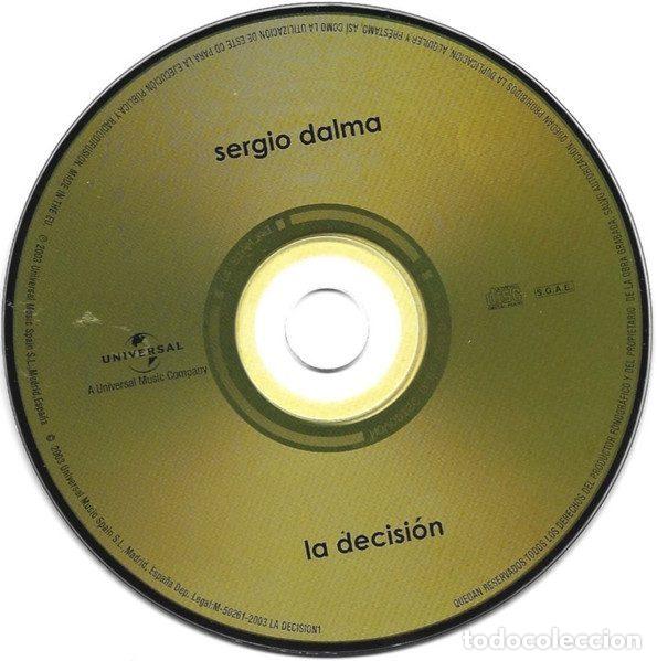 CDs de m&uacute;sica: Sergio Dalma &ndash; La Decisi&oacute;n (CD, Universal Music Spain none) - Foto 3