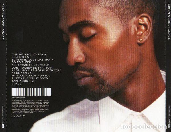 CDs de m&uacute;sica: Simon Webbe &ndash; Grace (CD, Innocent 0094638569428) - Foto 2