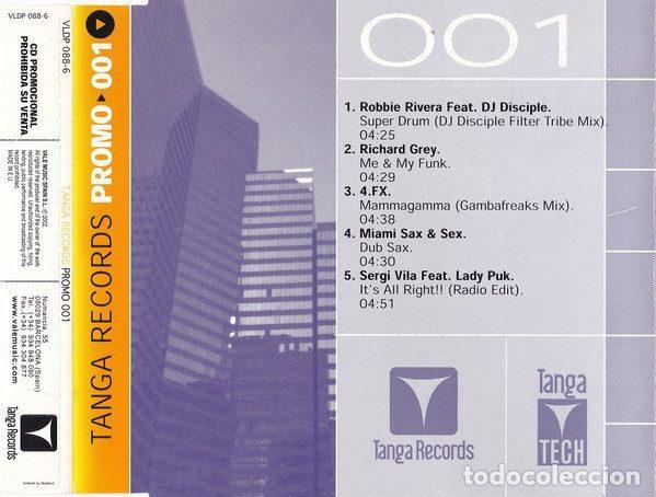 CDs de Musique: Various &ndash; Tanga Records Promo 001 (CD, Tanga Records VLDP 088-6)